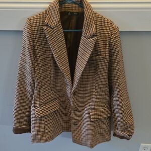 anewsta plaid blaxer sz 12 us